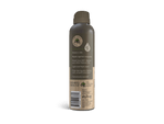 Another rear-angle of the Shübug can showing product claims, usage text, barcode and brand logo on a wood-textured label.