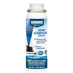 Standalone product shot of Simoniz True Night odor eliminator fogger can with visible label and cap