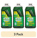 Three Simple Green all-purpose cleaner refill bottles shown side-by-side with a 3 Pack label