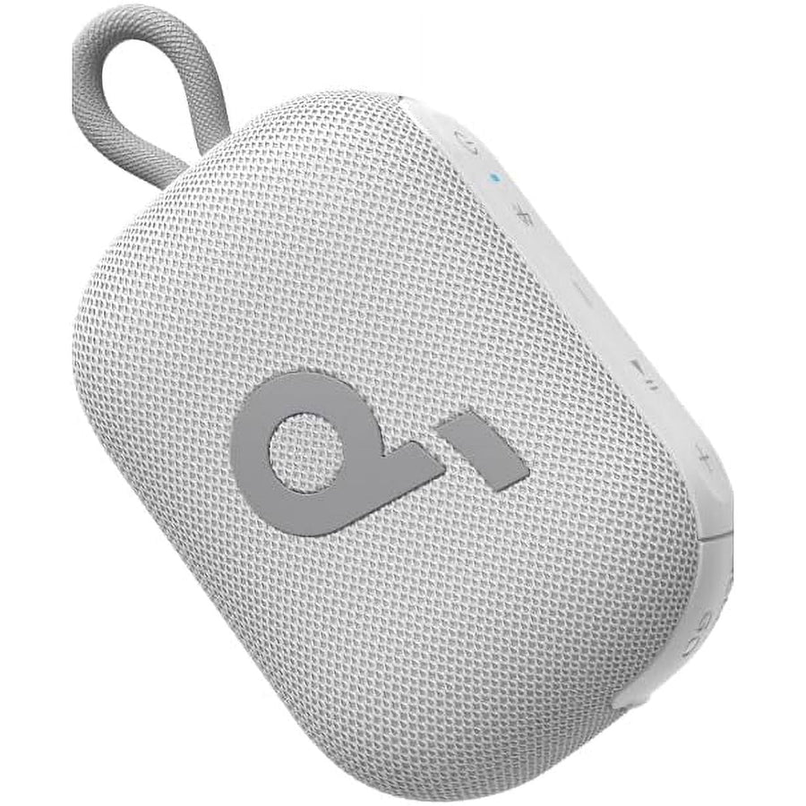 Soundcore Select 4 Go Shower Speaker by Anker, IP67 Waterproof, Floatable, 20H Playtime, Bluetooth, Outdoor/Home-White