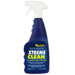Blue trigger-spray bottle of Star brite Ultimate Xtreme Clean all-surface cleaner with bold yellow and white label