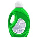 Rear view of green Suavitel bottle showing the product information label and barcode