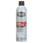 Single Super Tech parts cleaner aerosol can showing front label with red Parts Cleaner banner and brown cap.