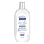 Back label of a white Tineco Deodorizing & Cleaning Solution bottle showing directions, ingredients and barcode