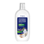 White plastic bottle of Tineco Deodorizing & Cleaning Solution with spring fresh label and floral graphic, front view