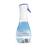 Rear view of Wet & Forget Shower Ultra Cleaning Mist bottle showing usage instructions, warnings and a QR code on the label.