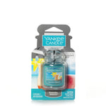 Yankee Candle Bahama Breeze Car Jar Ultimate air freshener in blister pack with turquoise jar visible