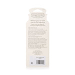 Back of Yankee Candle vent sticks package with usage directions, warnings and barcode on cream-colored card