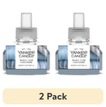 Two Yankee Candle Warm Luxe Cashmere ScentPlug refill bottles side-by-side on white background