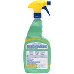 Rear view of a Zep Home Pro foaming bathroom cleaner bottle showing label and directions
