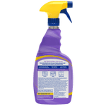 Rear view of Zep Home Pro Mold & Mildew Stain Eraser bottle showing back label and instructions